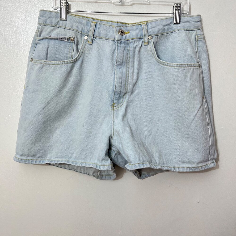 Ragged Priest Mom Short Stonewash Size 34
